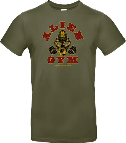 Alien Gym - alien, gym, predator - Standard T-Shirt
