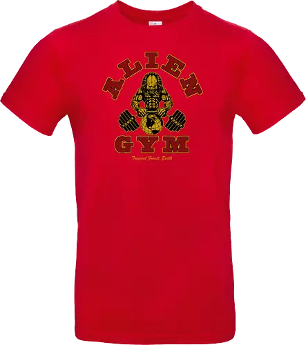 Alien Gym - alien, gym, predator - Standard T-Shirt