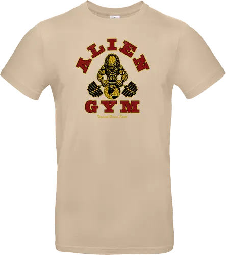 Alien Gym - alien, gym, predator - Standard T-Shirt
