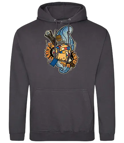 Timey Wimey in Bottle - katze, cat, Potion, doctor, who, time, tardis - Standard Hoodie