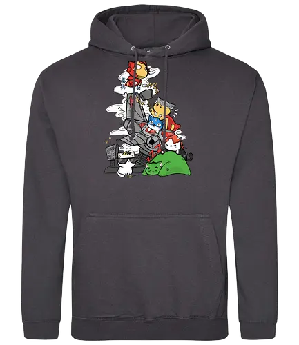 Kittengers - cat, katze, kitty, superhero, comic, hero - Standard Hoodie