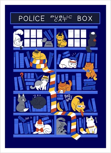 Library Box Who