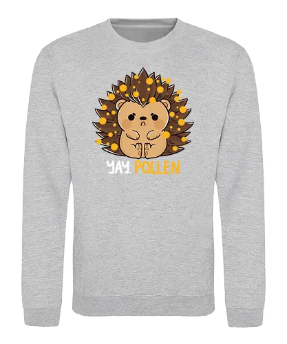 Allergic Hedgehog - Pollen, igel, allergie, allergy - Sweatshirt