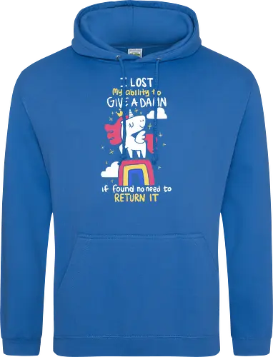 I lost my Give a Damn
