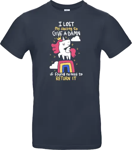 I lost my Give a Damn