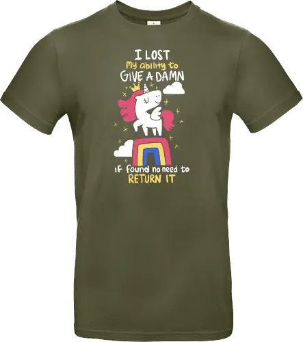 I lost my Give a Damn