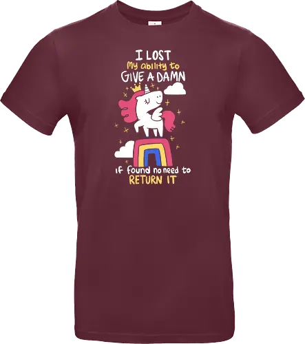 I lost my Give a Damn