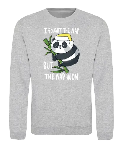 Sleepy Panda - nap, nickerchen, schlafen, panda - Sweatshirt