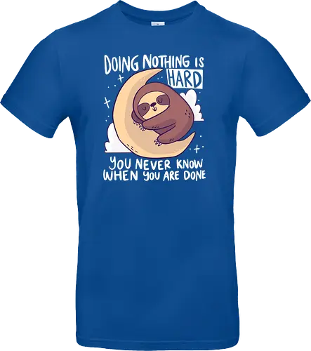 Doing Nothing Is Hard