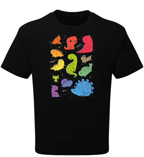Tiny Rainbow Dinosaurs
