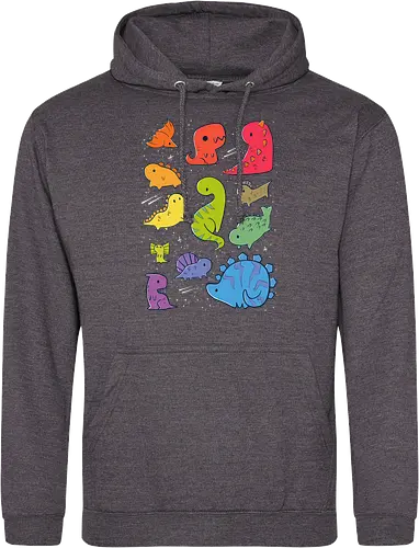 Tiny Rainbow Dinosaurs