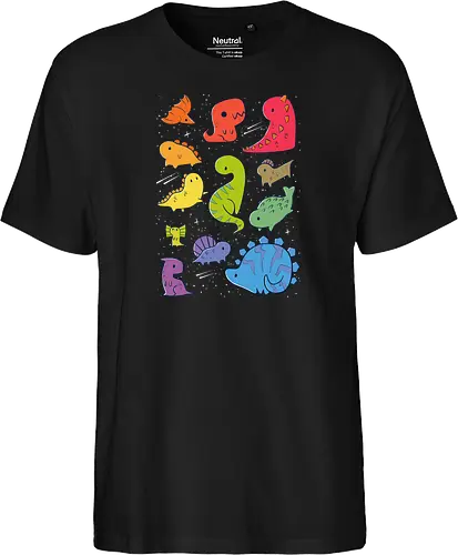 Tiny Rainbow Dinosaurs