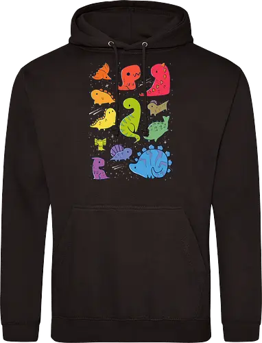 Tiny Rainbow Dinosaurs