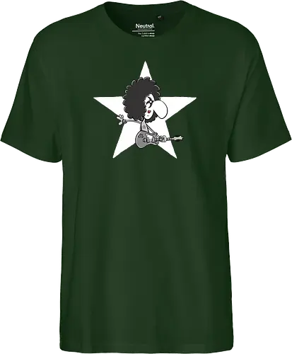 Starman - musik, glam, rock - Fairtrade T-Shirt