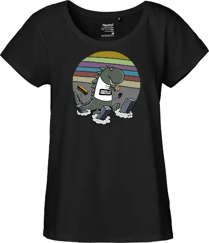 Gozillas - kaiju, gorilla - Fairtrade Girl Shirt