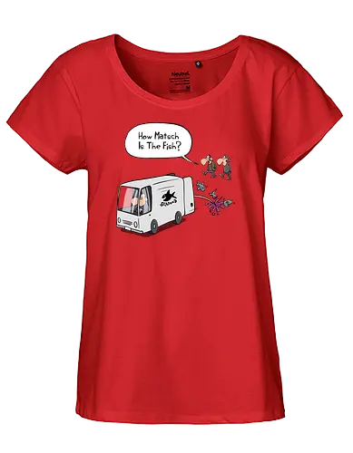 Matsch! - matsch, fisch, scooter, music, 90s - Fairtrade Girl Shirt
