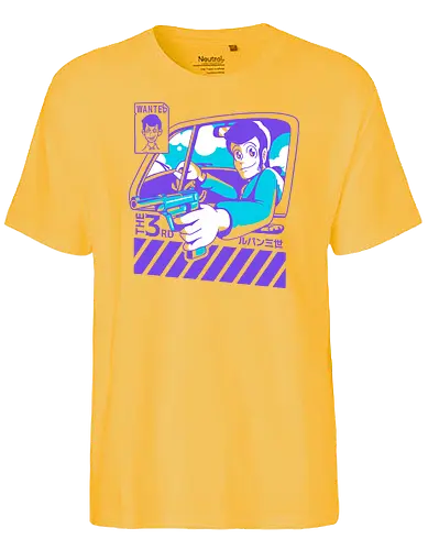 Gentleman Thief - Lupin, anime, manga, dieb, Lupin III - Fairtrade T-Shirt
