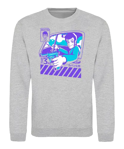 Gentleman Thief - Lupin, anime, manga, dieb, Lupin III - Sweatshirt