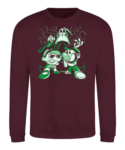 Grim Adventure - grim, fandango, gaming, adventure - Sweatshirt