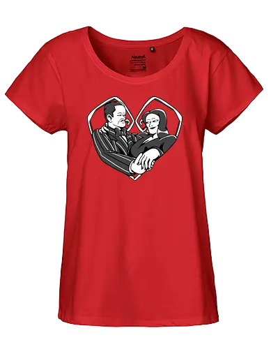 Eternal Love - addams family, ewige liebe, liebe, spooky - Fairtrade Girl Shirt