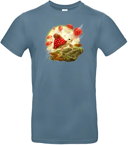 Deep Ocean Magic - turtle, schildkröte, pilz, Snail, meer, ozean - Standard T-Shirt