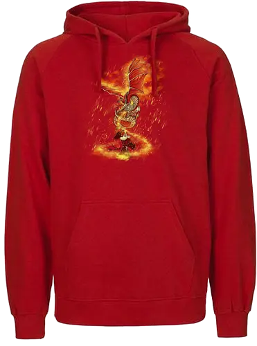 Flame Ravager - avatar, roku, aang, legend, Bending, feuer, fire - Fairtrade Hoodie