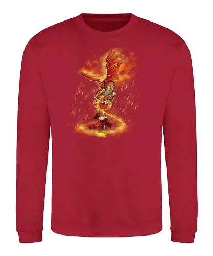Flame Ravager - avatar, roku, aang, legend, Bending, feuer, fire - Sweatshirt