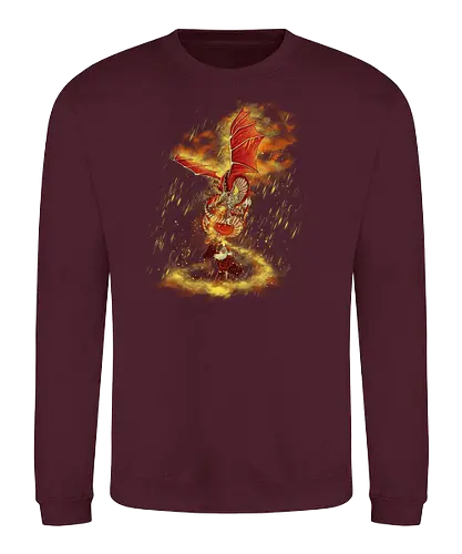 Flame Ravager - avatar, roku, aang, legend, Bending, feuer, fire - Sweatshirt