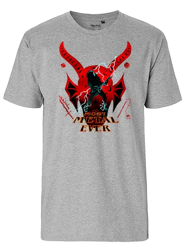That's Why We Play - metal, Eddie, strange, thing, Hellfire - Fairtrade T-Shirt