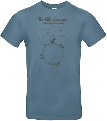 The little dinosaur - dinosaur, dinosaurier, internet, mashup, der kleine prinz, Prince - Standard T-Shirt