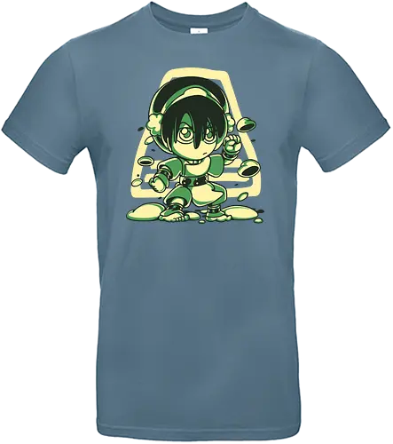 Cute earthbender - earth, Bending, avatar - Standard T-Shirt