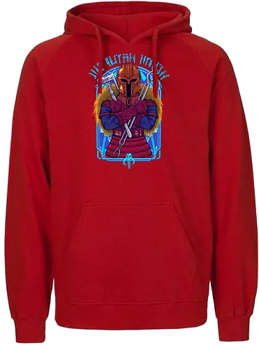 The Warrior Way - space opera, bounty hunter, space - Fairtrade Hoodie