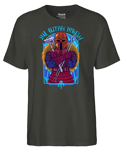 The Warrior Way - space opera, bounty hunter, space - Fairtrade T-Shirt