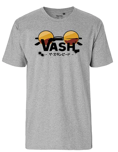 Vash - mashup, anime, trigun, western, shōnen, manga - Fairtrade T-Shirt