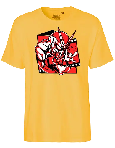 Henshin A Go Go, baby! - joe, gaming, retrogames - Fairtrade T-Shirt
