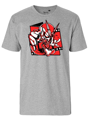 Henshin A Go Go, baby! - joe, gaming, retrogames - Fairtrade T-Shirt