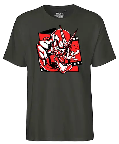 Henshin A Go Go, baby! - joe, gaming, retrogames - Fairtrade T-Shirt
