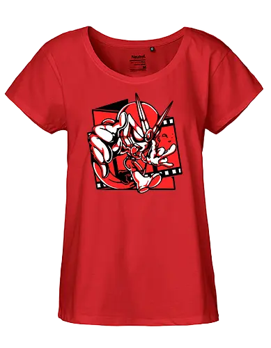 Henshin A Go Go, baby! - joe, gaming, retrogames - Fairtrade Girl Shirt