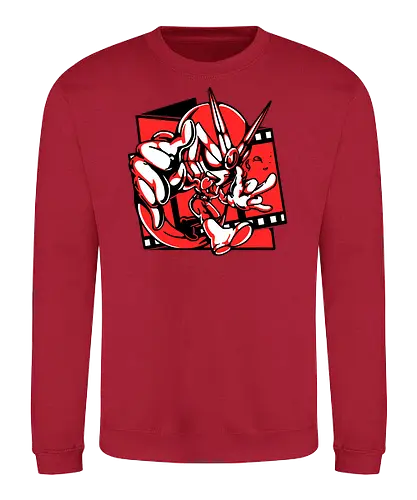 Henshin A Go Go, baby! - joe, gaming, retrogames - Sweatshirt