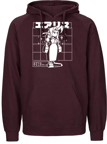 Polygonal Flower Girl - final, fantasy, polygon - Fairtrade Hoodie