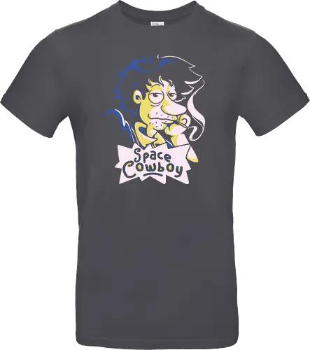 Stu Spiegel - space cowboy, bounty hunter, cowboy, anime, mashup, cartoon - Standard T-Shirt