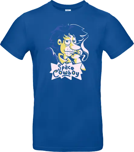 Stu Spiegel - space cowboy, bounty hunter, cowboy, anime, mashup, cartoon - Standard T-Shirt