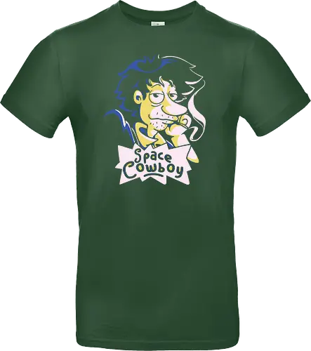 Stu Spiegel - space cowboy, bounty hunter, cowboy, anime, mashup, cartoon - Standard T-Shirt