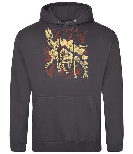 Stegosaurus Fossils - stego, dino, dinosaurier, jurassic - Standard Hoodie