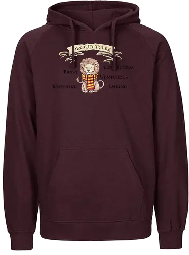 Proud to be a lion - löwe, lion, tiere, animal - Fairtrade Hoodie
