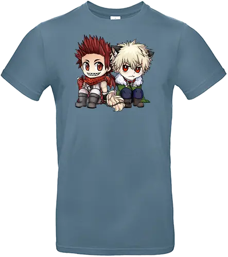 Kirishima x  Bakugou - anime, manga, Academia - Standard T-Shirt