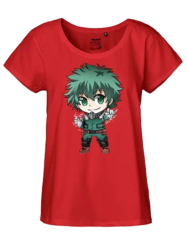 Deku - deku, Academia, academia, manga, anime - Fairtrade Girl Shirt