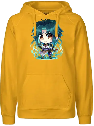 Xiao - Genshin, impact, gaming, chibi - Fairtrade Hoodie