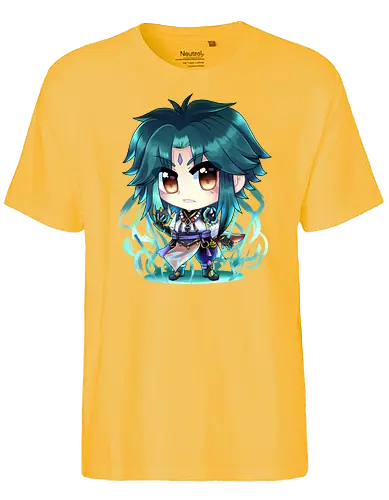 Xiao - Genshin, impact, gaming, chibi - Fairtrade T-Shirt