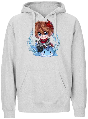 Childe - Genshin, impact, gaming, gacha, chibi - Fairtrade Hoodie